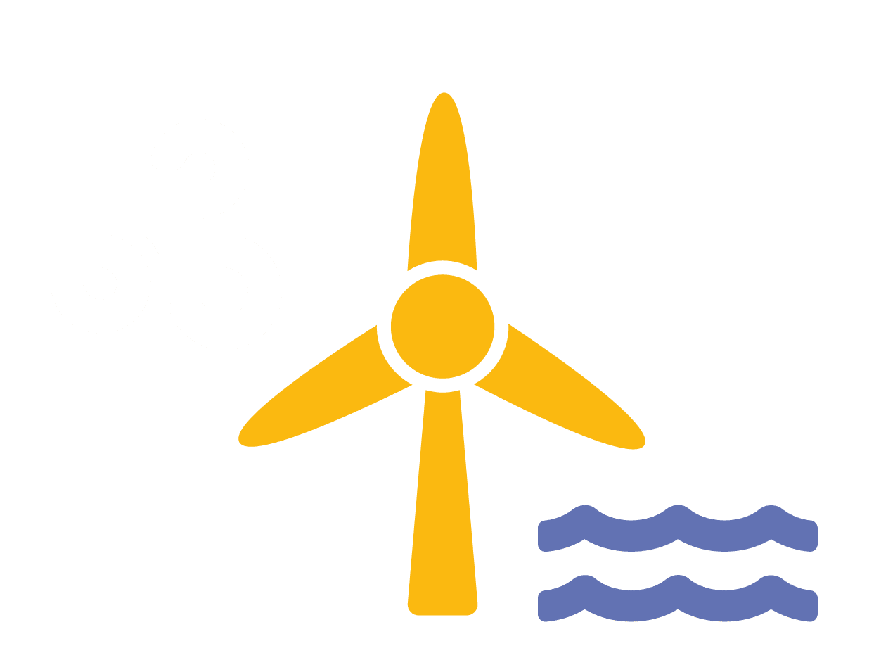 Illustration of wind turbine